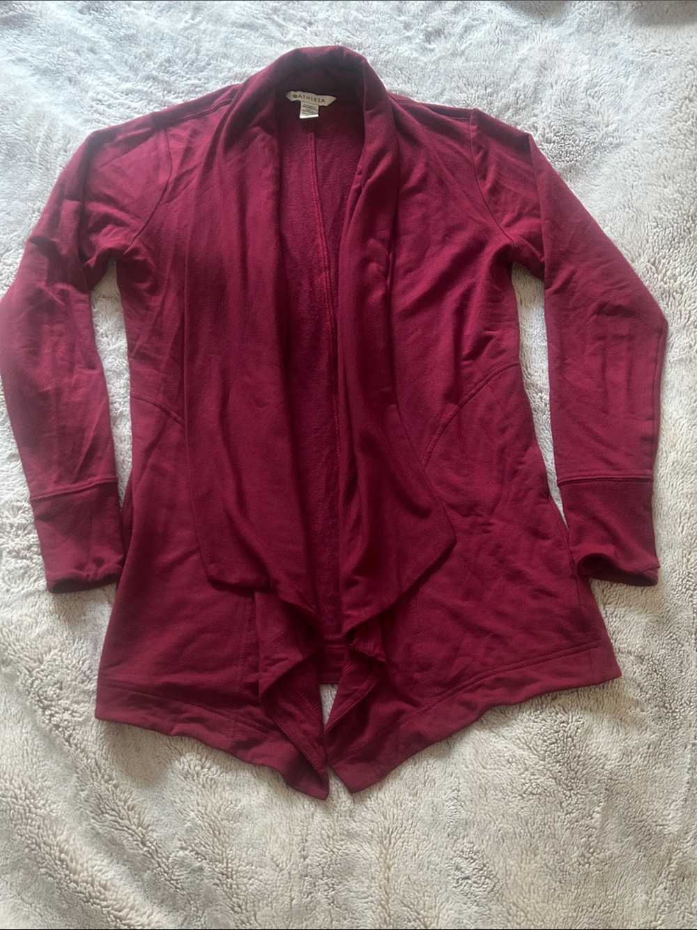 Athleta Pranayama Restore Wrap :: Coffeeberry - Picture 5 of 12